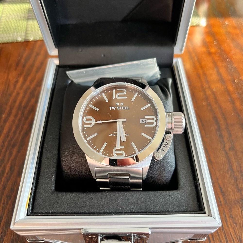 TW Steel Men's Brown Dial Watch